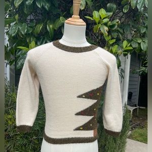 NWT Nanay Christmas Tree Sweater - size 6Y